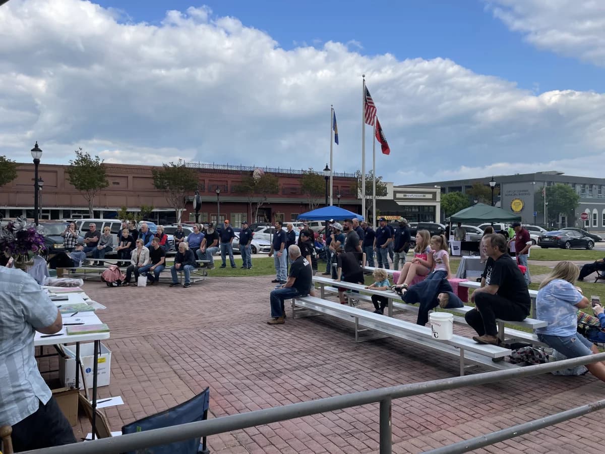 A recent event with graduates and supporters of Hope and Compassion